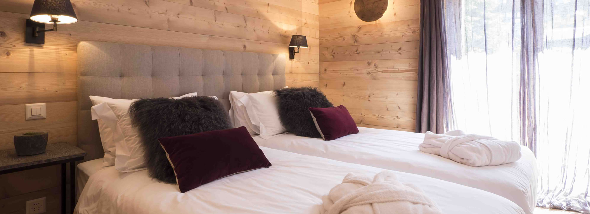 Luxury chalet interior